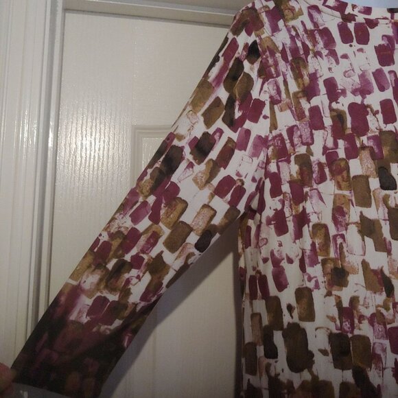 Logo by Lori Goldstein Paint Brush Purple Lace Boho Fairy Top L - Picture 8 of 11